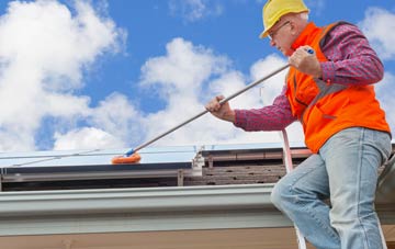 Sion Mills soft wash roof cleaning